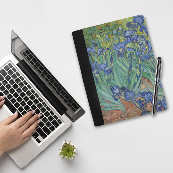 Irises (Van Gogh) Notebook Padfolio - LIFESTYLE (large)