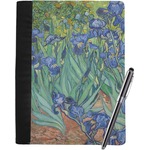 Irises (Van Gogh) Notebook Padfolio - Large