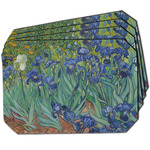 Irises (Van Gogh) Dining Table Mat - Octagon