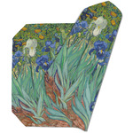Irises (Van Gogh) Dining Table Mat - Octagon (Double-Sided)