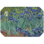 Irises (Van Gogh) Dining Table Mat - Octagon (Single-Sided)
