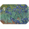 Irises (Van Gogh) Octagon Placemat - Single front