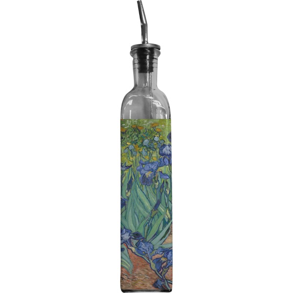 Custom Irises (Van Gogh) Oil Dispenser Bottle