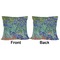 Irises (Van Gogh) Outdoor Pillow - 18x18