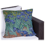 Irises (Van Gogh) Outdoor Pillow - 18"