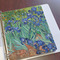 Irises (Van Gogh) Page Dividers - Set of 5 - In Context