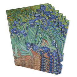 Irises (Van Gogh) Binder Tab Divider - Set of 6