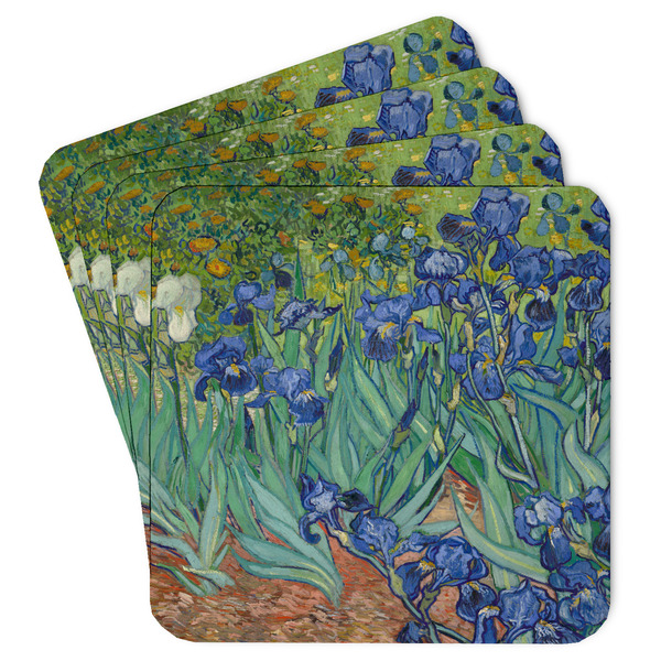 Custom Irises (Van Gogh) Paper Coasters