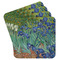 Irises (Van Gogh) Paper Coasters - Front/Main