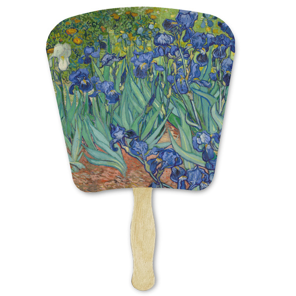 Custom Irises (Van Gogh) Paper Fan