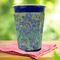 Irises (Van Gogh) Party Cup Sleeves - with bottom - Lifestyle