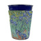 Irises (Van Gogh) Party Cup Sleeves - without bottom - FRONT (on cup)
