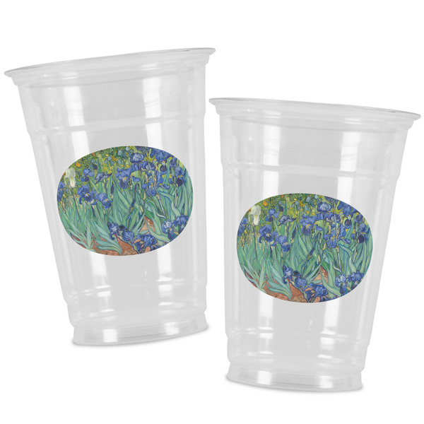 Irises (Van Gogh) Party Cups - 16oz - Alt View