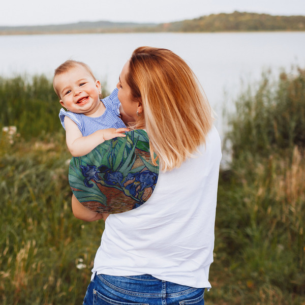 Irises (Van Gogh) Peanut Shaped Burp - Lifestyle