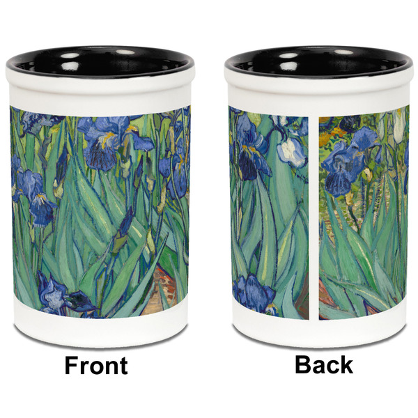 Irises (Van Gogh) Pencil Holder - Black - approval