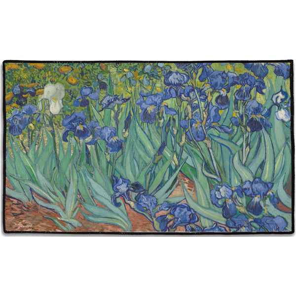 Custom Irises (Van Gogh) Door Mat - 60"x36"