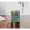 Irises (Van Gogh) Personalized Coffee Mug - Lifestyle