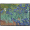 Irises (Van Gogh) Personalized Door Mat - 24x18 (APPROVAL)