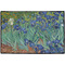 Irises (Van Gogh) Personalized Door Mat - 36x24 (APPROVAL)