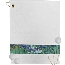 Irises (Van Gogh) Golf Bag Towel