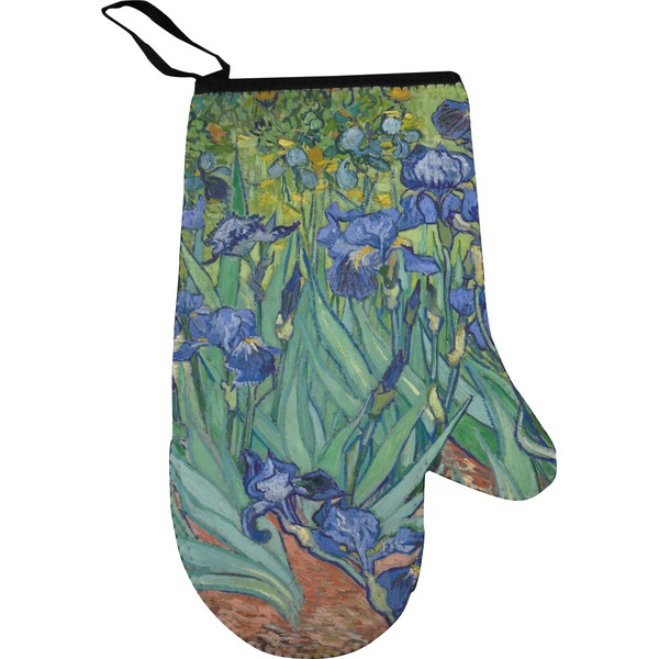 Custom Irises (Van Gogh) Oven Mitt