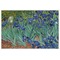 Irises (Van Gogh) Personalized Placemat (Back)