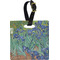 Irises (Van Gogh) Personalized Square Luggage Tag