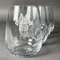 Irises (Van Gogh) Personalized Stemless Wine Glasses (Set of 4)