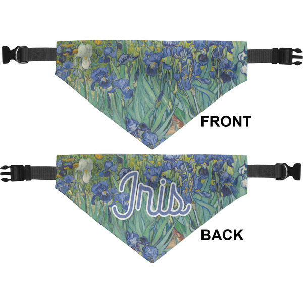 Irises (Van Gogh) Pet Bandana Approval