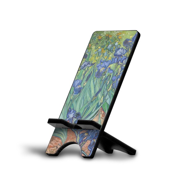 Custom Irises (Van Gogh) Cell Phone Stand (Small)