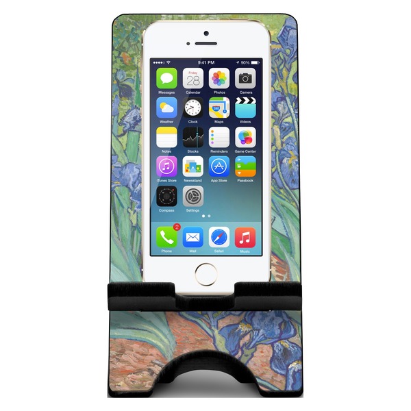Irises (Van Gogh) Phone Stand w/ Phone