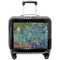 Irises (Van Gogh) Pilot Bag Luggage with Wheels