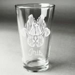 Irises (Van Gogh) Pint Glass - Engraved