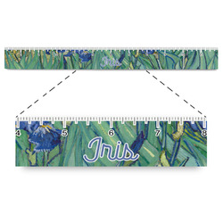 Irises (Van Gogh) Plastic Ruler - 12"