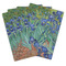 Irises (Van Gogh) Playing Cards - Hand Back View