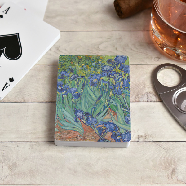 Irises (Van Gogh) Playing Cards - In Context