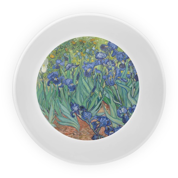 Irises (Van Gogh) Melamine Bowl - Center