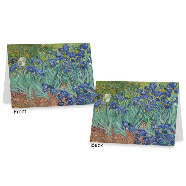 Irises (Van Gogh) Postcard - Front and Back
