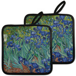 Irises (Van Gogh) Pot Holders - Set of 2