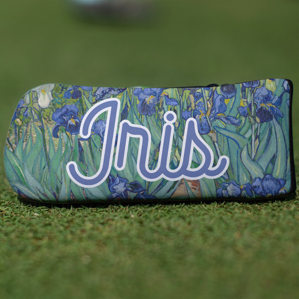 Irises (Van Gogh) Putter Cover - Front