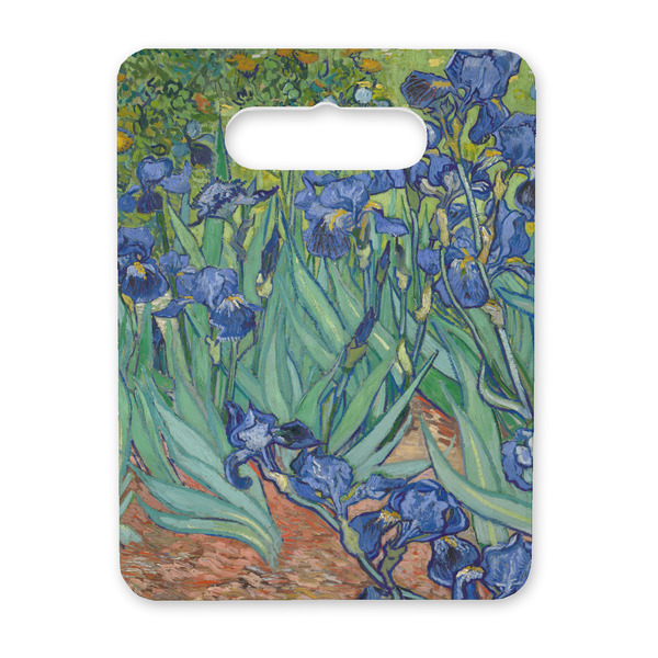 Custom Irises (Van Gogh) Rectangular Trivet with Handle