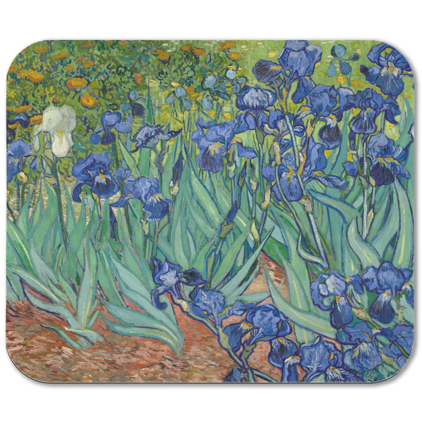 Irises (Van Gogh) Rectangular Mouse Pad - APPROVAL