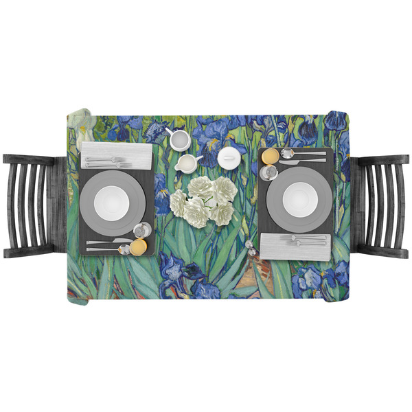 Irises (Van Gogh) Rectangular Tablecloths - LIFESTYLE