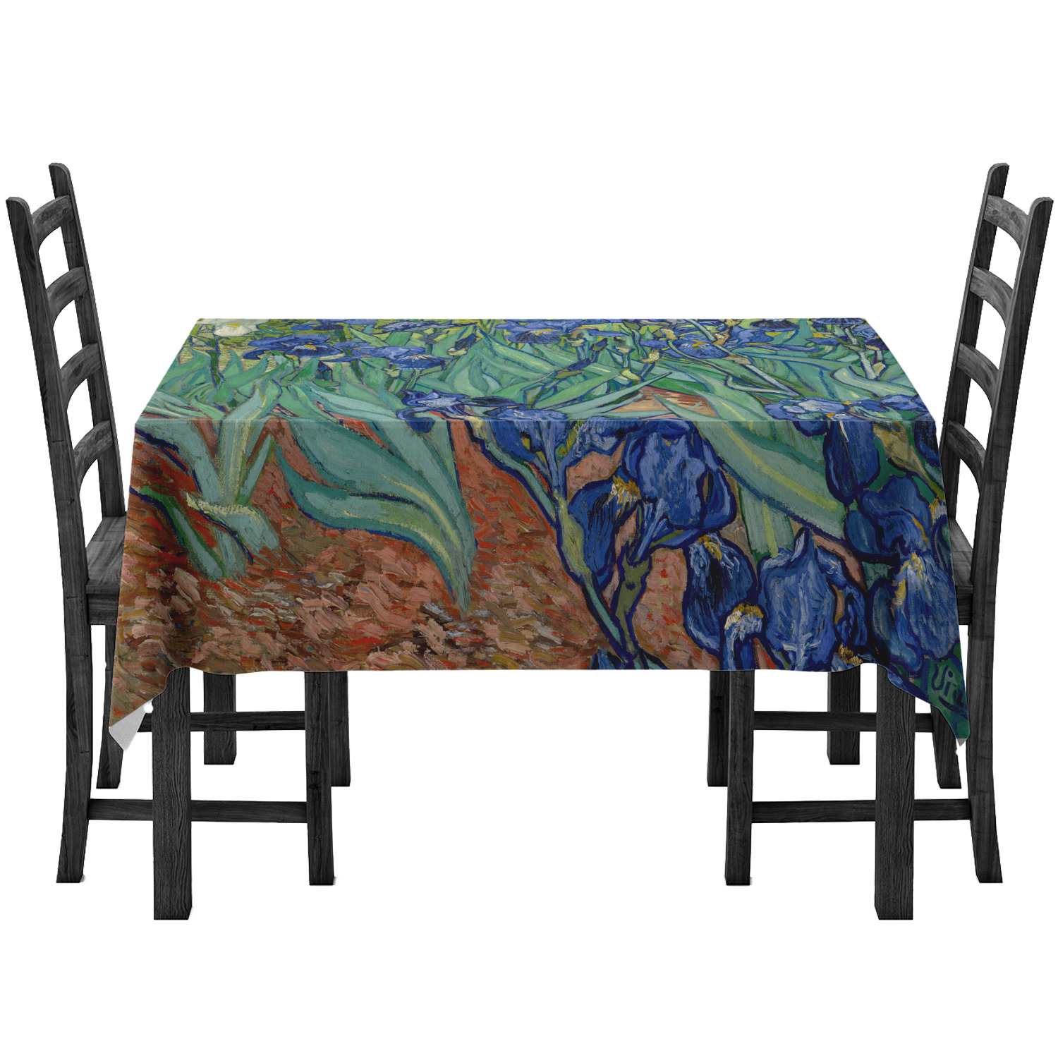 Custom Irises (Van Gogh) Tablecloth | YouCustomizeIt