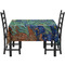 Irises (Van Gogh) Rectangular Tablecloths - Side View