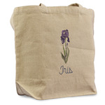 Irises (Van Gogh) Reusable Cotton Grocery Bag - Single