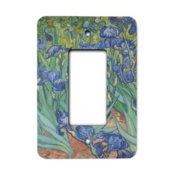 Irises (Van Gogh) Rocker Style Light Switch Cover - Single Switch