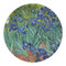 Irises (Van Gogh) Round Paper Coaster - Approval