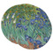 Irises (Van Gogh) Round Paper Coaster - Main