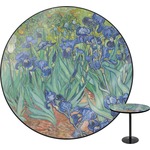 Irises (Van Gogh) Round Table